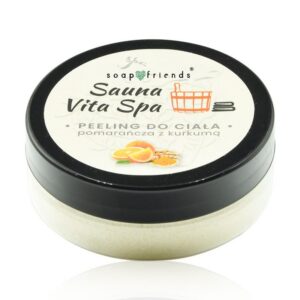 Peeling solny Sauna Vita Spa Pomarańcza z Kurkumą 50ml